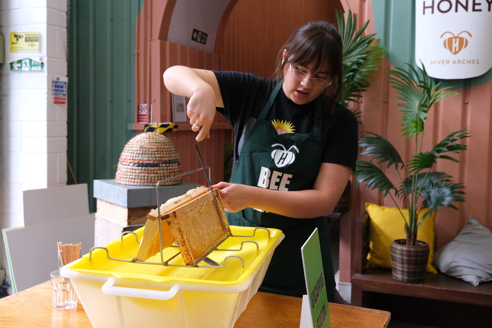 Honey Harvesting Workshop at Hiver