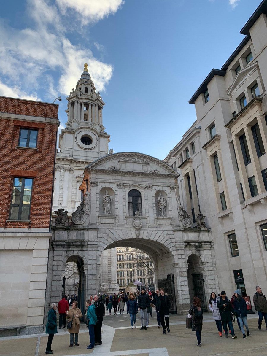 Temple Bar, a landmark on the City of London pub walk