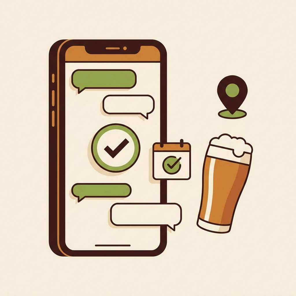 Booking a tour by message