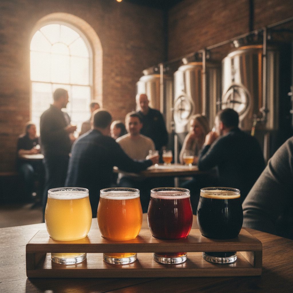 London Nano Brewery Craft Beer Tasting Experience