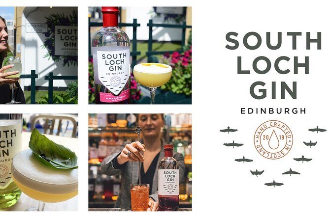 Edinburgh: Gin Distillery Tasting & Tour at South Loch Gin